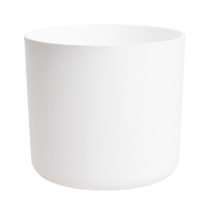 Plant Pot GoodHome 19 cm, plastic, white