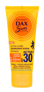 DAX Sun Ultra Light Sun Cream for Face SPF30 Active+ 50ml