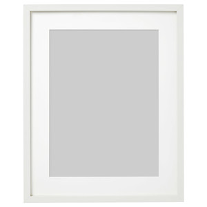 RIBBA Frame, white, 40x50 cm