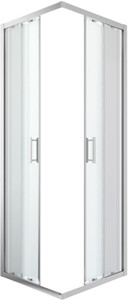 GoodHome Shower Enclosure Beloya 70x70x195cm, chrome/transparent