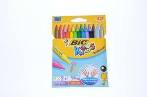 BIC Crayons Kids Plastidecor 12pcs