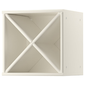 TORNVIKEN Glasses shelf, off-white, 40x37x40 cm