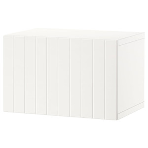 BESTÅ Wall-mounted cabinet combination, white/Sutterviken, 60x42x38 cm