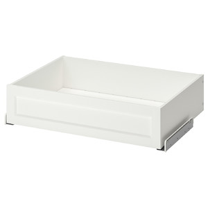 KOMPLEMENT Drawer with framed front, white, 75x58 cm