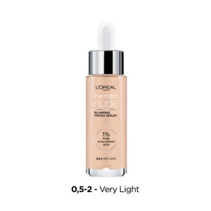 L’Oréal Paris True Match Nude Plumping Tinted Serum 0.5-2 Very Light 30ml