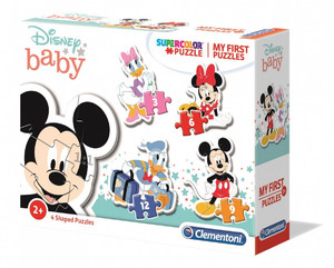 Clementoni Children's Puzzle Mickey Mouse 3-6-9-12pcs 2+