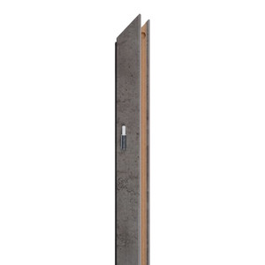 Adjustable Door Frame Jamb 80-100 mm, right, dark concrete