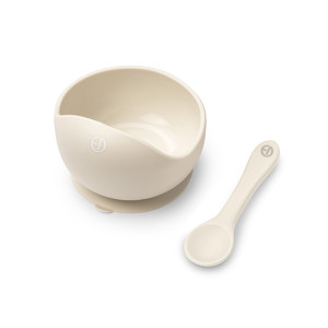 Elodie Details Silicone Bowl Set - Vanilla White