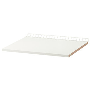 UTRUSTA Fixed ventilated shelf, white, 60x60 cm
