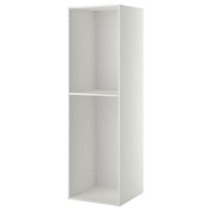 METOD High cabinet frame, white, 60x60x200 cm