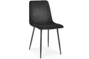 Upholstered Dining Chair SOFIA, black
