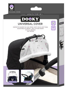 Dooky Universal Cover for Pram, Stroller, Car Seat Twinkle Stars
