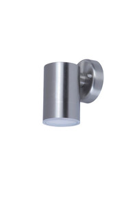 GoodHome Outdoor Wall Lamp Candiac 380 lm IP44, steel