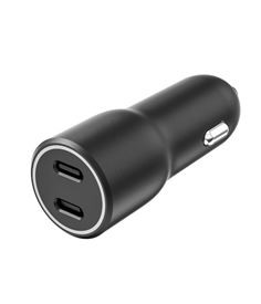 TB Car Charger 2xUSB C 45W Power Delivery