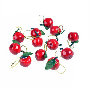 Christmas Tree Decoration Apples 8pcs