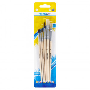 Prima Art School Paintbrushes Set 6pcs