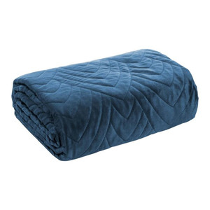 Bedspread Luiz 170 x 210 cm, dark blue
