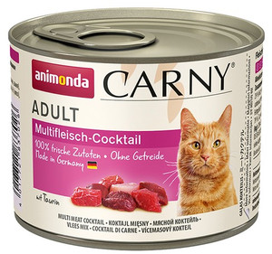 Animonda Carny Adult Cat Food Multi Meat Cocktail 200g