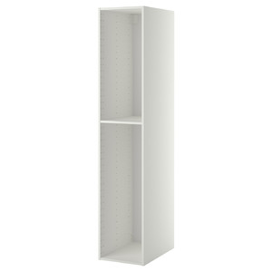 METOD High cabinet frame, white, 40x60x200 cm