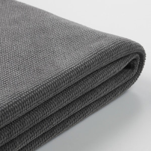 GRÖNLID Cover for chaise longue, Tallmyra medium grey