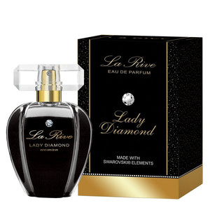 La Rive For Women Lady Diamond Eau De Parfum 75ml with Swarovski Crystals