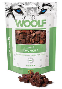 Woolf Lamb Chunkies Snack for Dogs 100g
