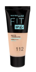 Maybelline Fit Me! Foundation Matte + Poreless no. 112 Soft Beige 30ml