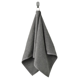 DIMFORSEN Hand towel, grey, 50x100 cm