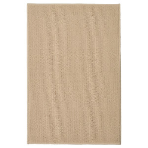 FINTSEN Bath mat, beige, 40x60 cm
