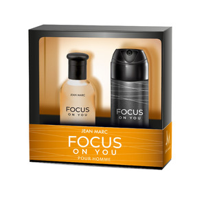 JEAN MARC Focus on You Gift Set for Men - Eau de Toilette & Deodorant