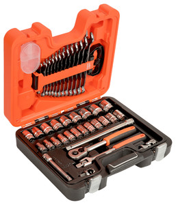 BAHCO Tool Set 40pcs  1/2" Socket & Combination Wrenches