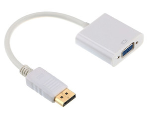 Gembird DisplayPort to VGA Adapter Cable, white