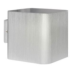 Wall Lamp Polux Izar G9, brushed silver