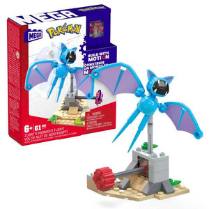 MEGA Pokémon Building Toy Kit Zubat's Midnight Flight HKT19 7+
