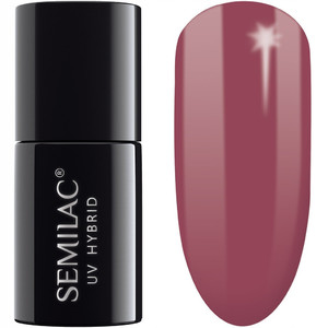 SEMILAC Hybrid Gel Polish 005 Berry Nude - 7 ml