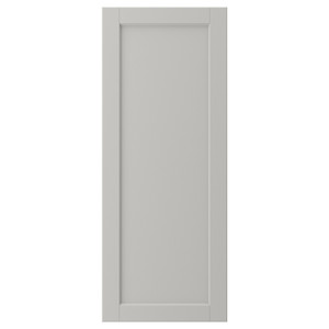 LERHYTTAN Door, light grey, 40x100 cm