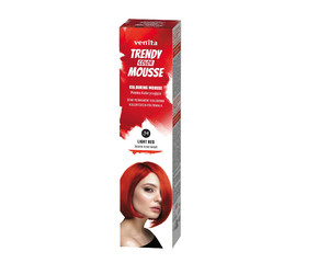 Venita Trendy Color Mousse Semi-Permanent Colouring 34 Light Red 75ml