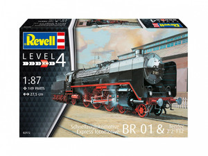 Revell Plastic Model Express Locomotive Schnellzuglok BR 01 12+