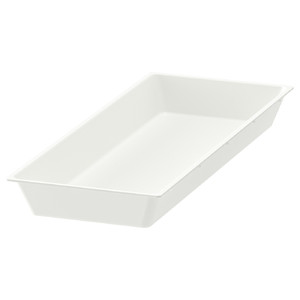 UPPDATERA Utensil tray, white, 20x50 cm
