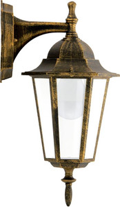 Garden Wall Lamp Liguria 1 x 60 W E27, patina