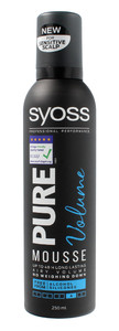 Syoss Pure Volume Hair Mousse 250ml