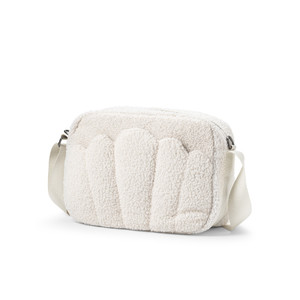 Elodie Details Changing Bag Crossbody White Bouclé