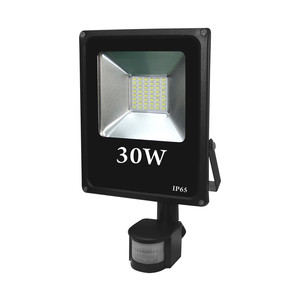 Volteno LED Floodlight with Sensor Slim 30W 1500lm