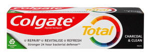Colgate Toothpaste Total Charcoal & Clean 75ml
