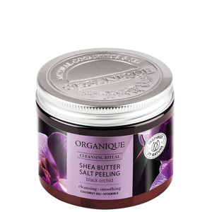 ORGANIQUE Shea Butter Salt Peeling Black Orchid 200g