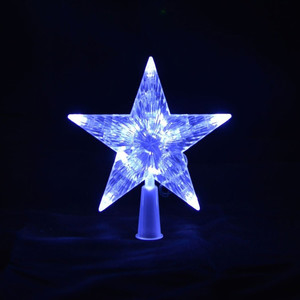 Christmas Tree Topper LED Star 10 LEDs, white