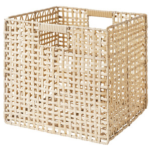 VÄXTHUS Basket, beige, 30x30x30 cm
