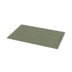 GoodHome Bath Mat Elland 50 x 80 cm, green