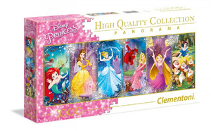 Clementoni Jigsaw Puzzle Panorama High Quality Collection Disney Princess 1000pcs 14+