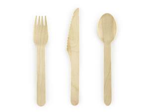 Wooden Cutlery Set Eco 18pcs